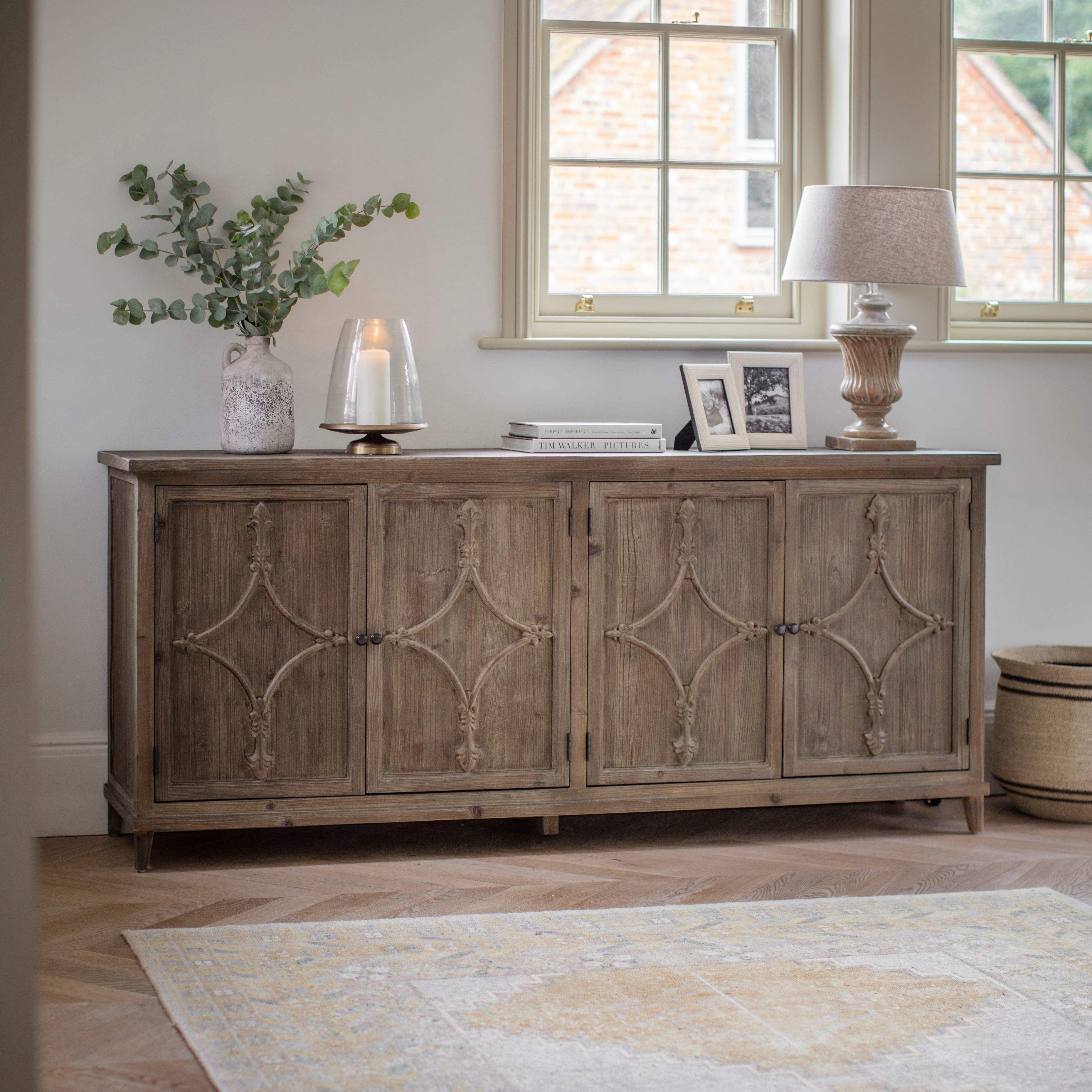 Hambledon 4 Door Relief Sideboard