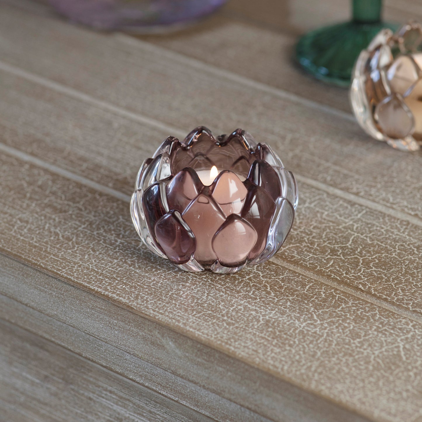 Twyford Mauve Blossom Votive