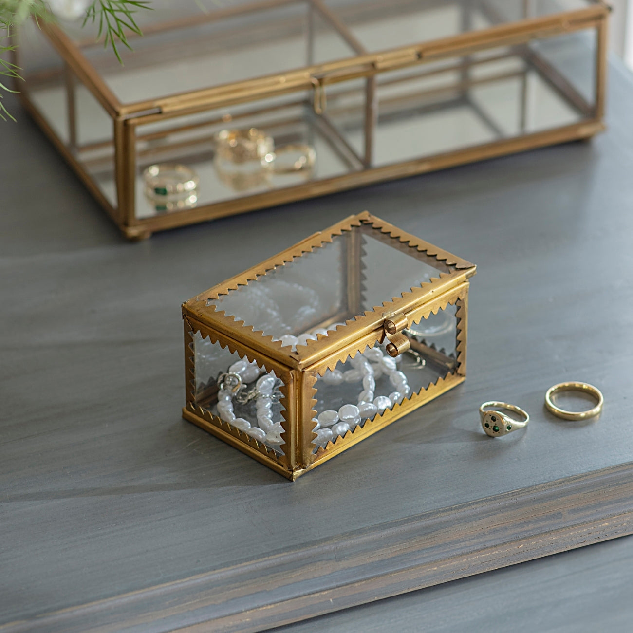 Da Gama Small Glass Vanity Box