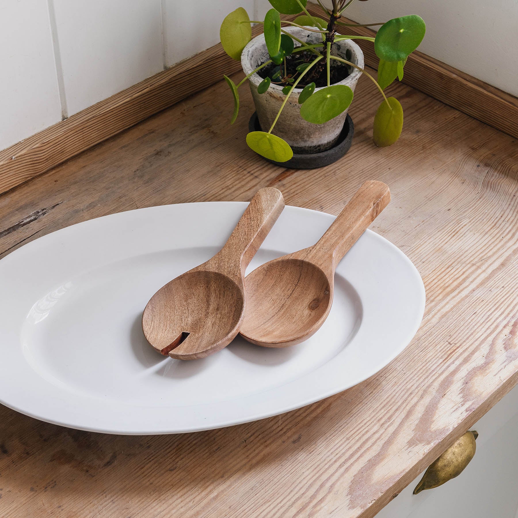 Da Gama Wooden Salad Servers