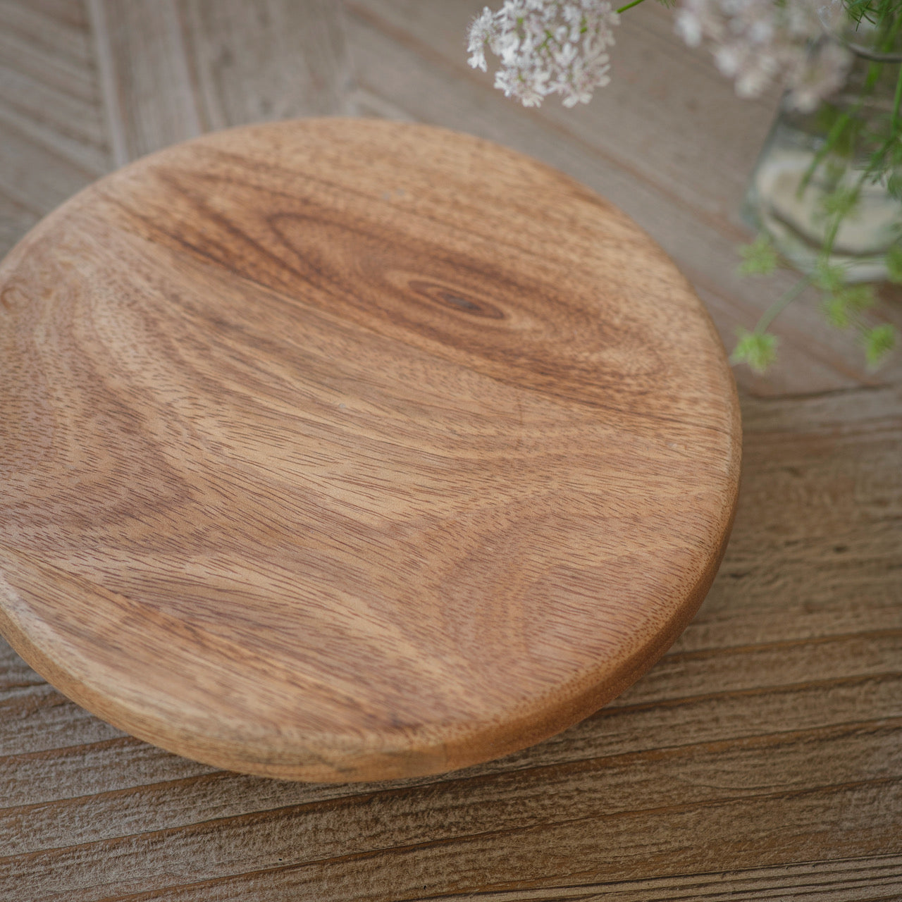Abbott Wooden Serving Stand