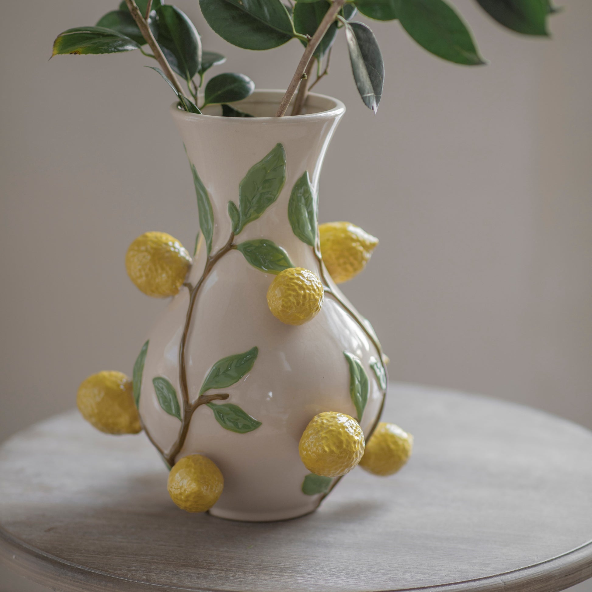 Portloe Lemon Vase