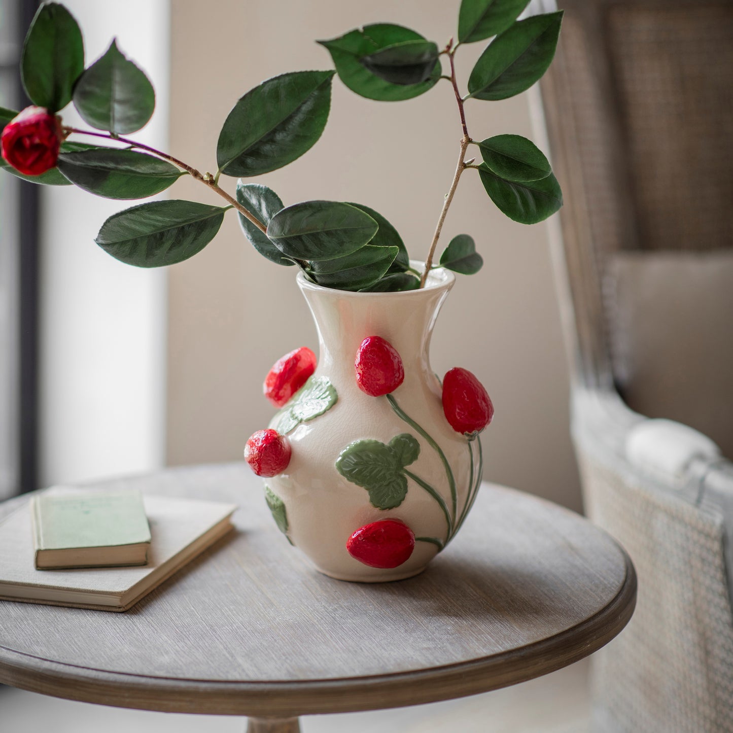 Portloe Strawberry Vase