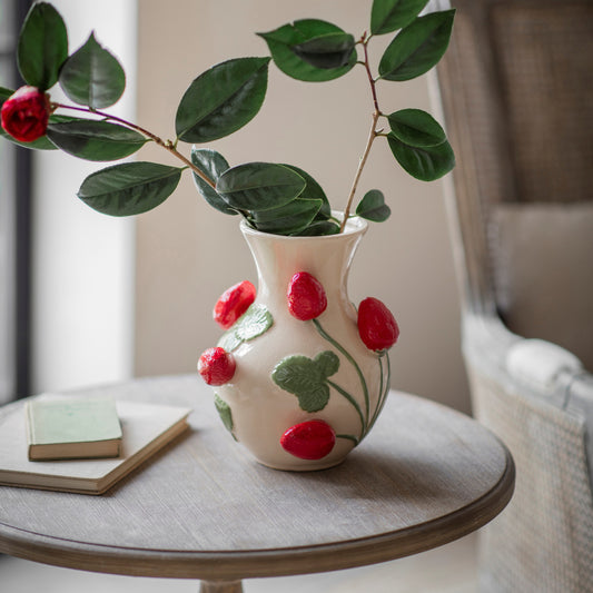 Portloe Strawberry Vase