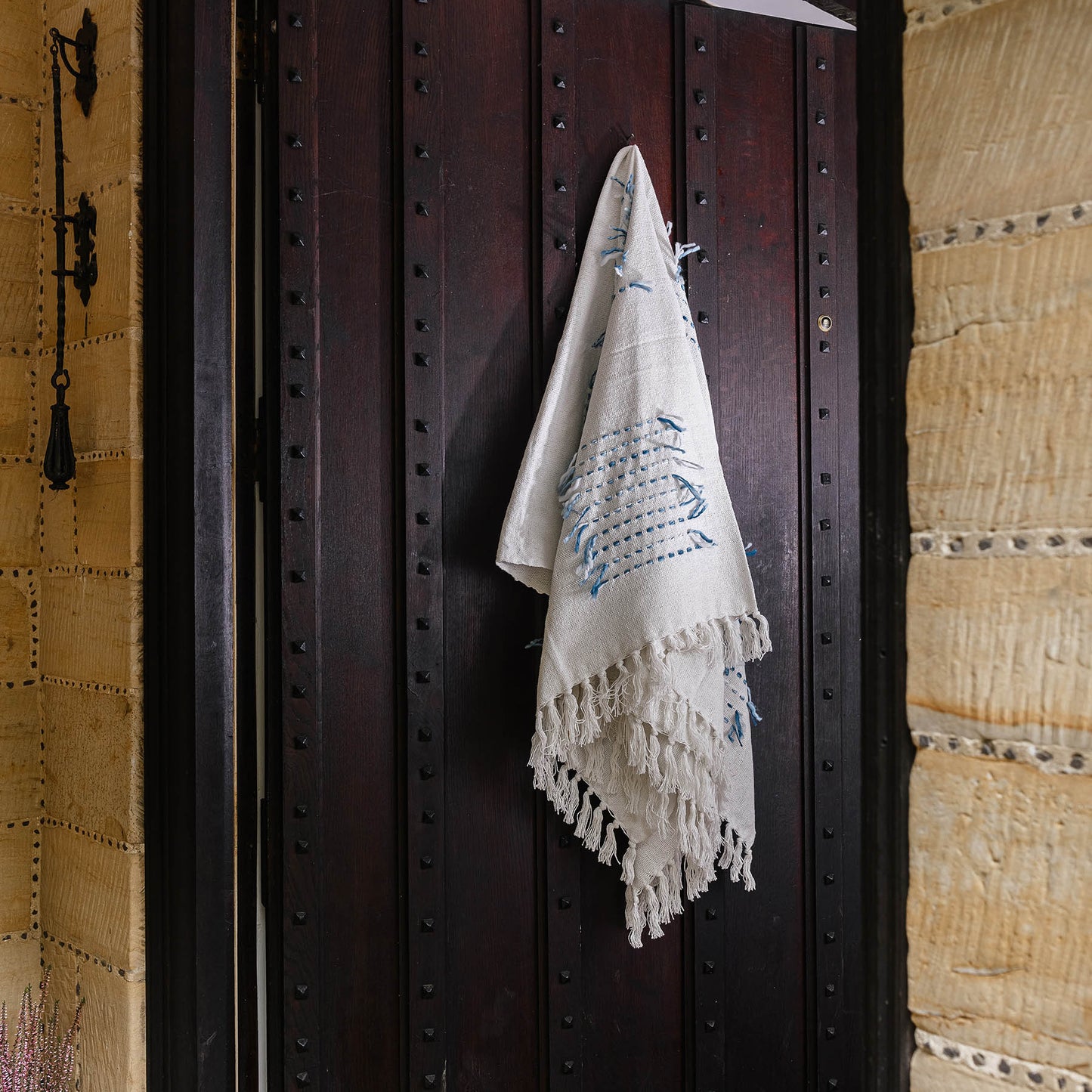 Burton Tasseled Cotton Throw