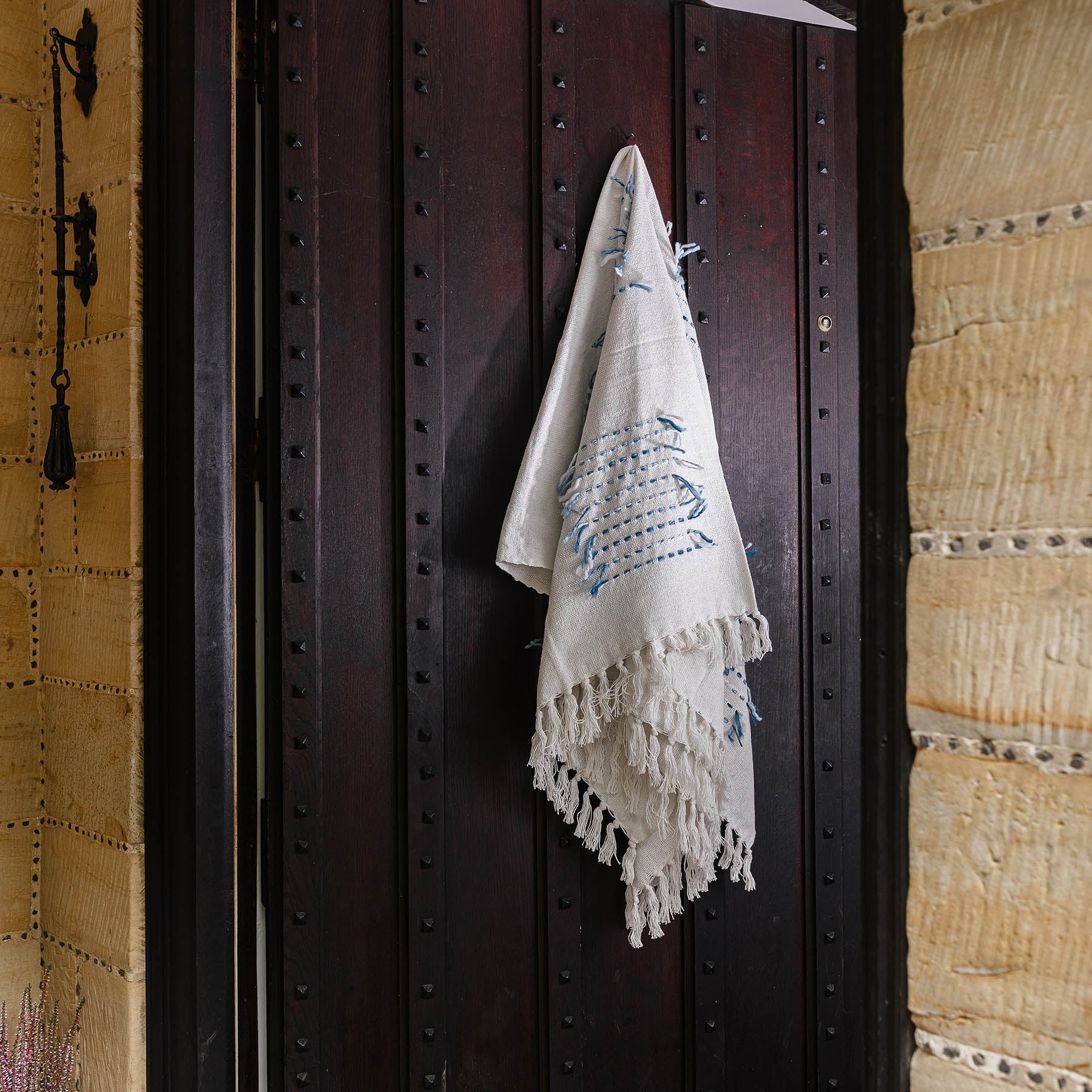Burton Tasseled Cotton Throw