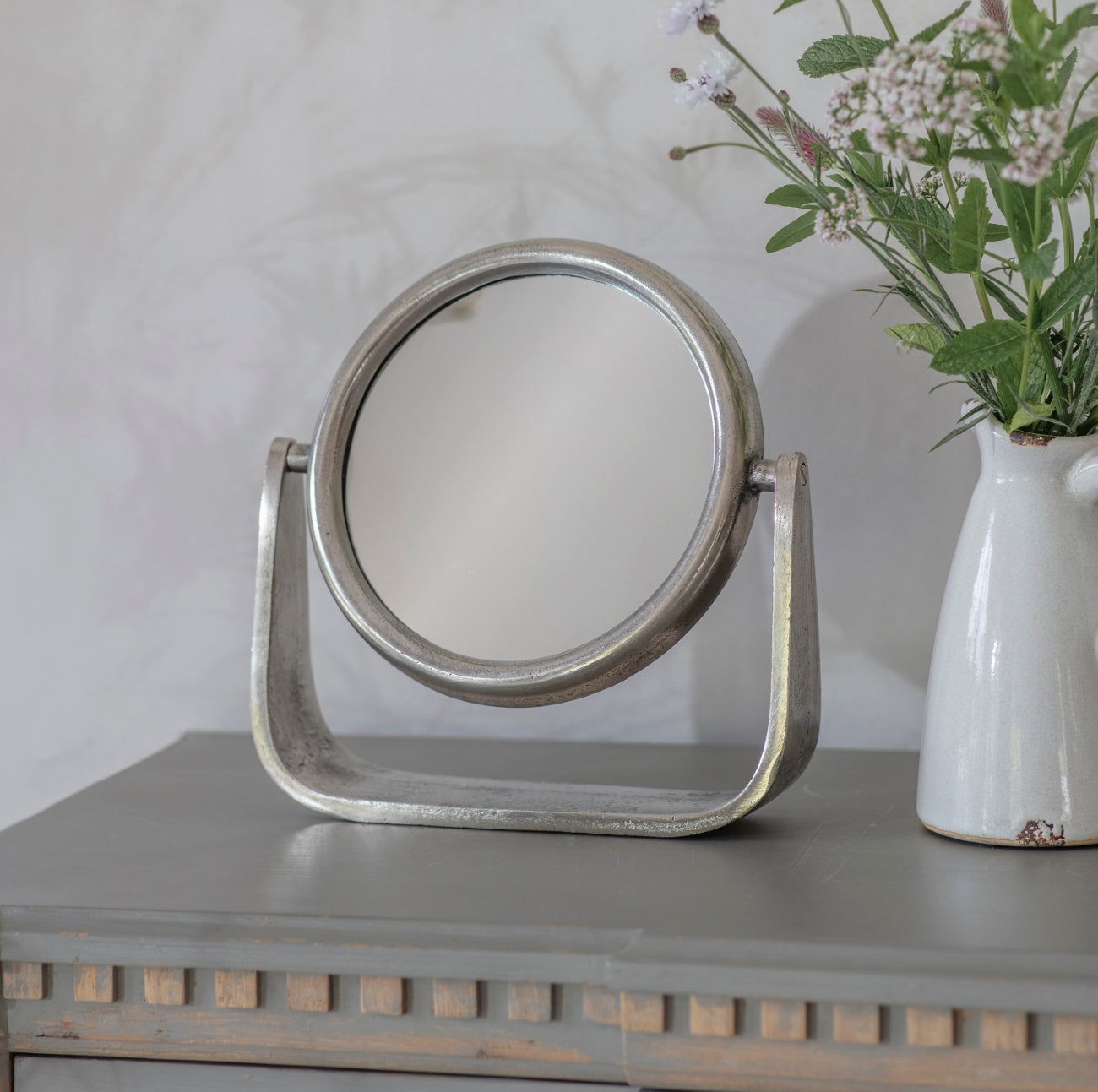 Smithfield Polished Table Mirror