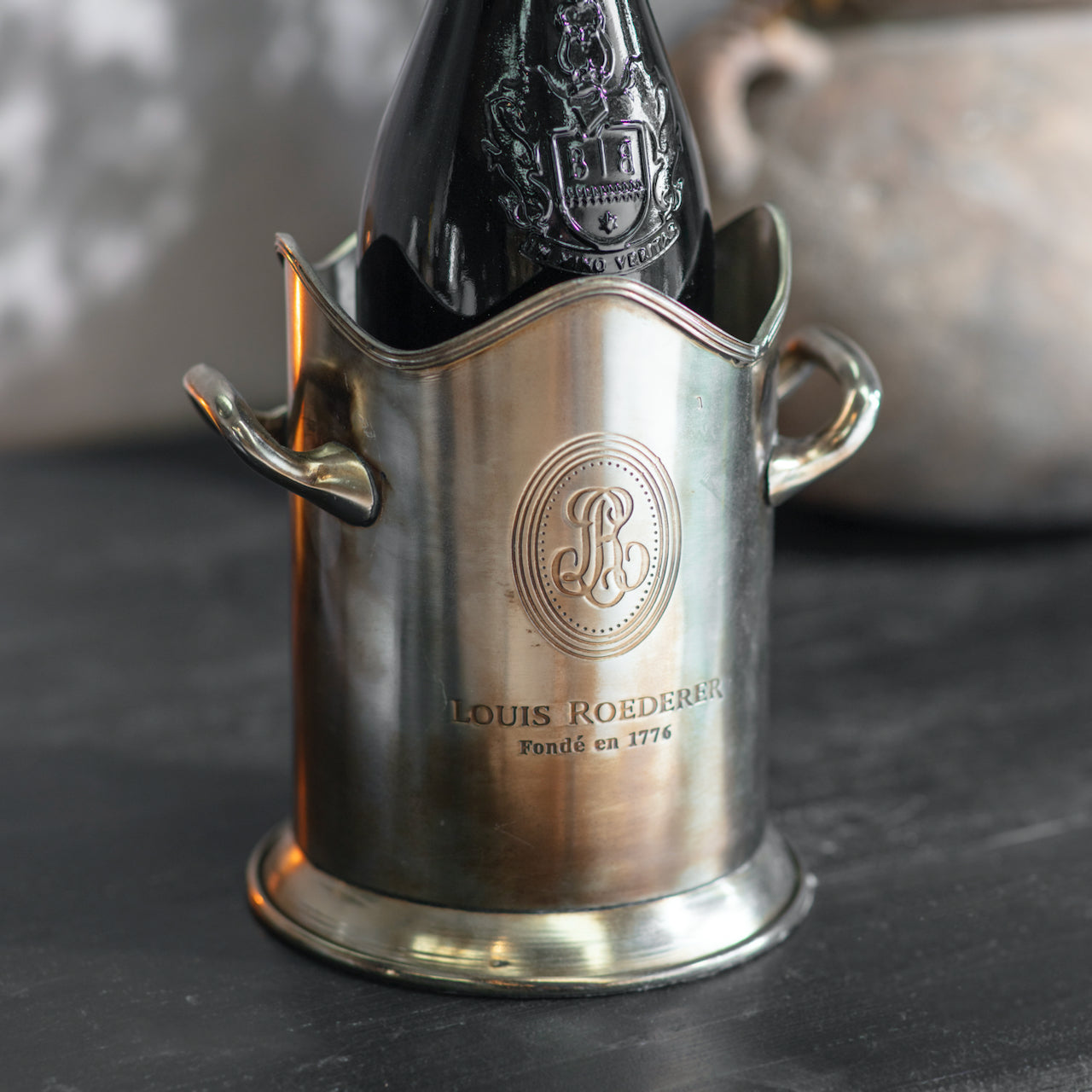 Smithfield Brass Wine Cooler