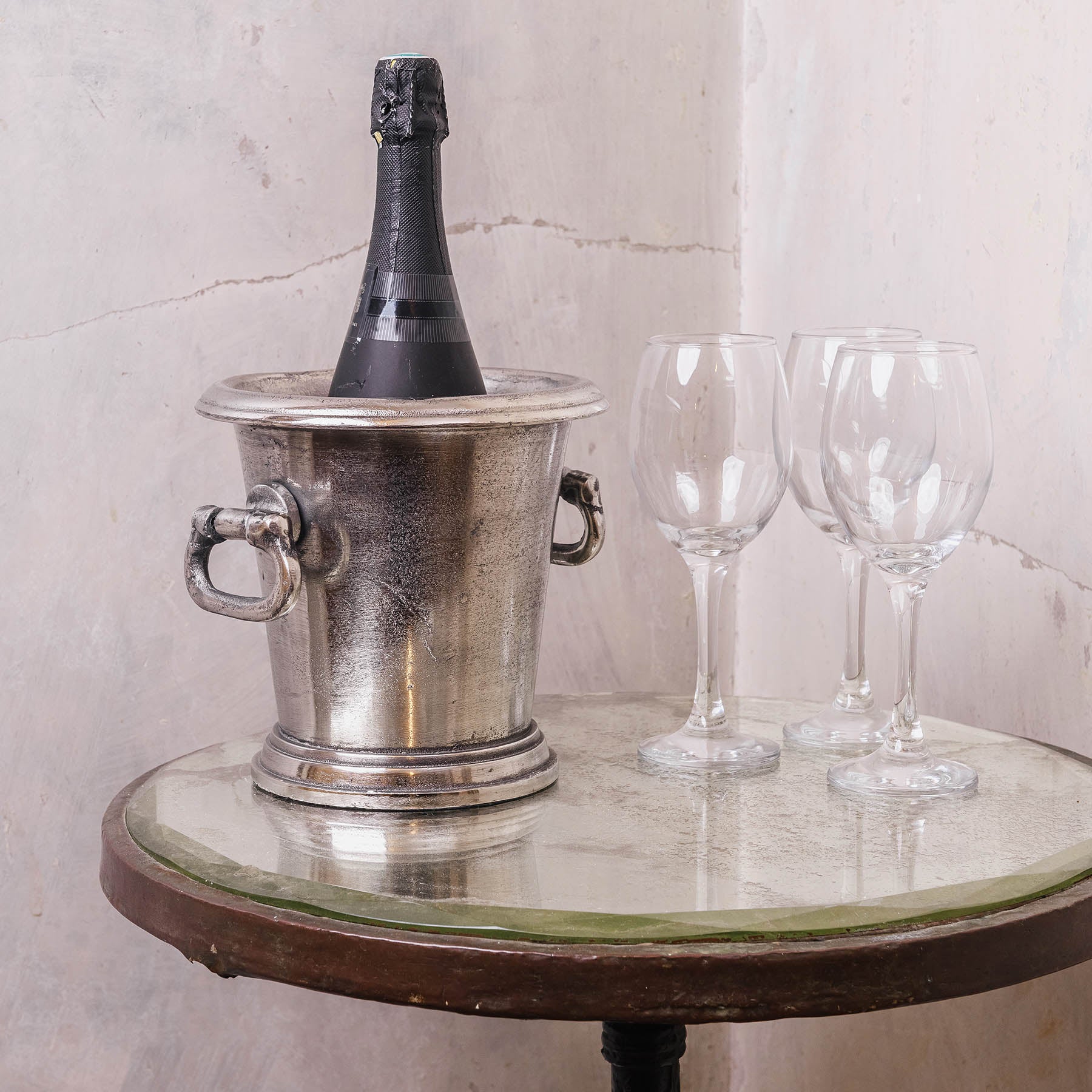 Smithfield Aluminium Wine Cooler with Handles