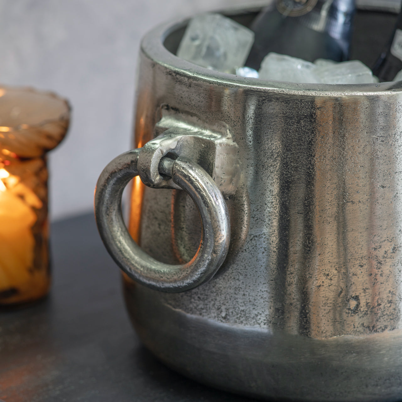 Smithfield Aluminium Wine Cooler with Ring Handles