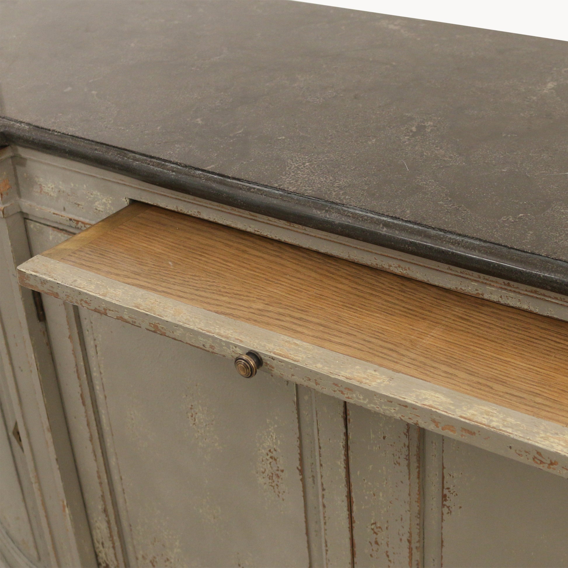 Collinson 4 Door Stone Top Sideboard