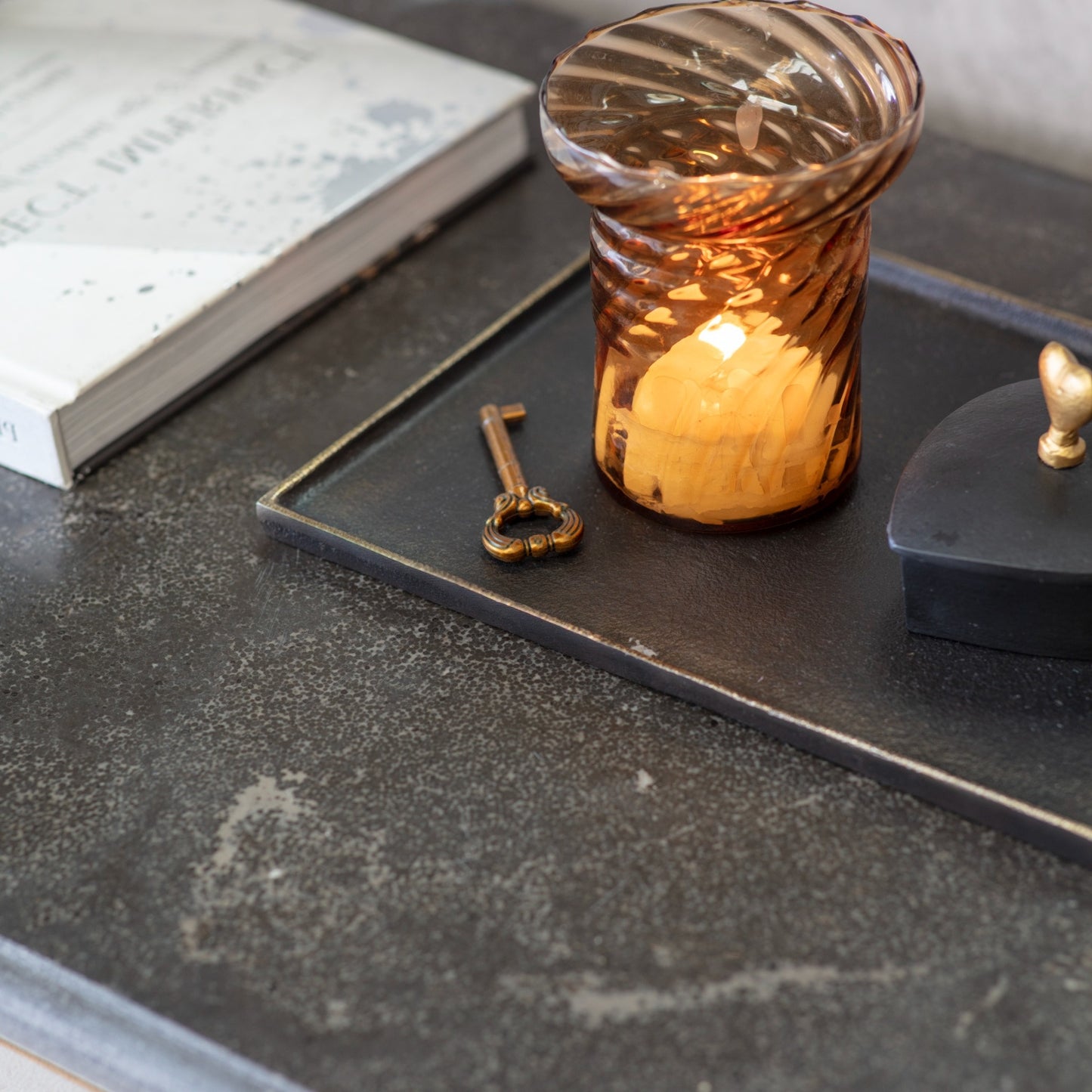 Collinson 4 Door Stone Top Sideboard