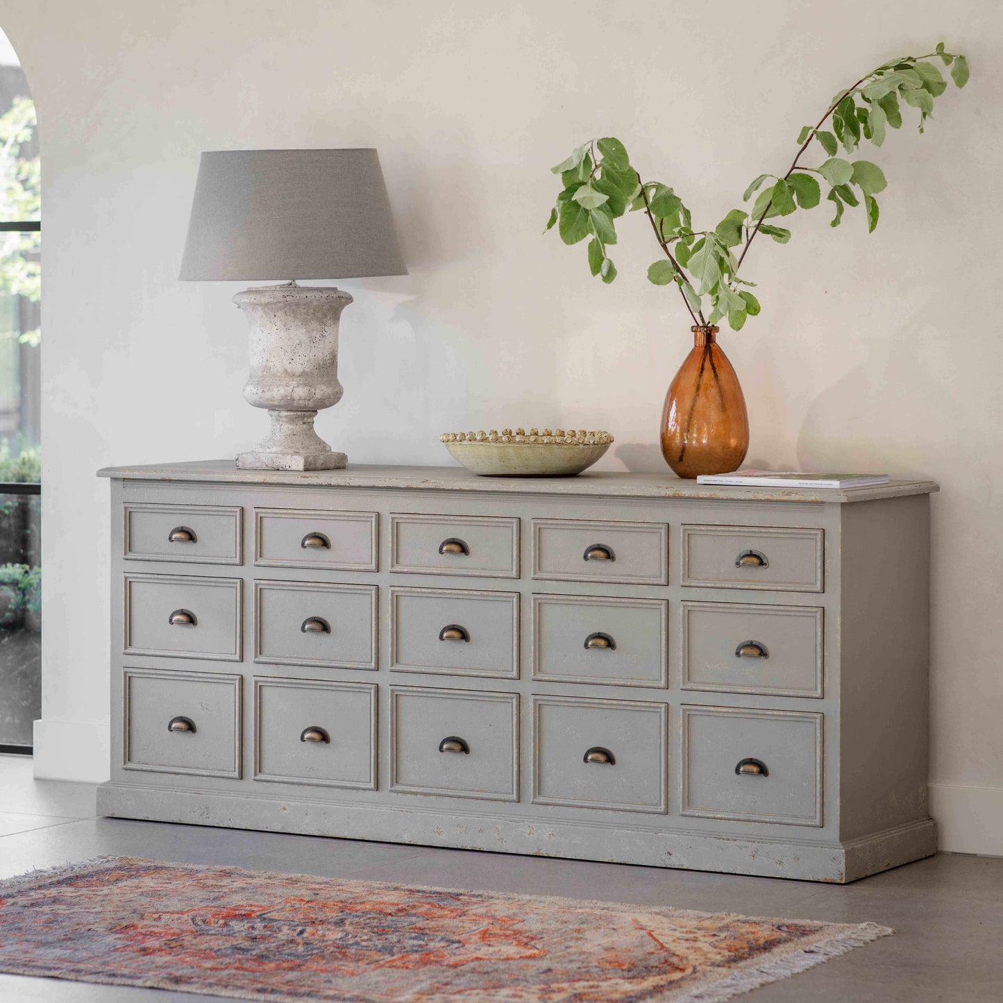 Collinson 15 Drawer Console