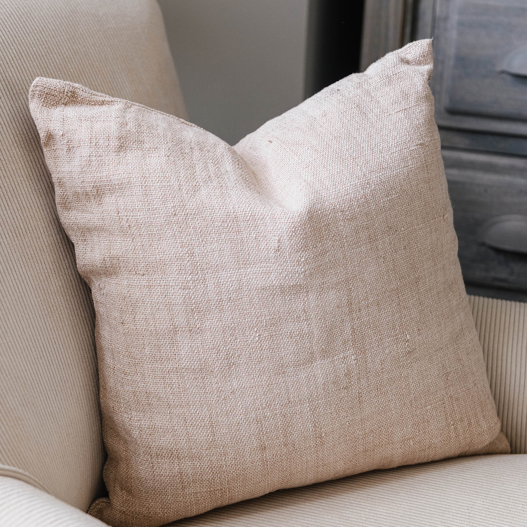 Walden 40cm Natural Linen Cushion