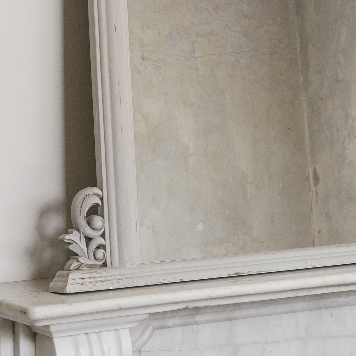 Wilton Ash Overmantle Mirror