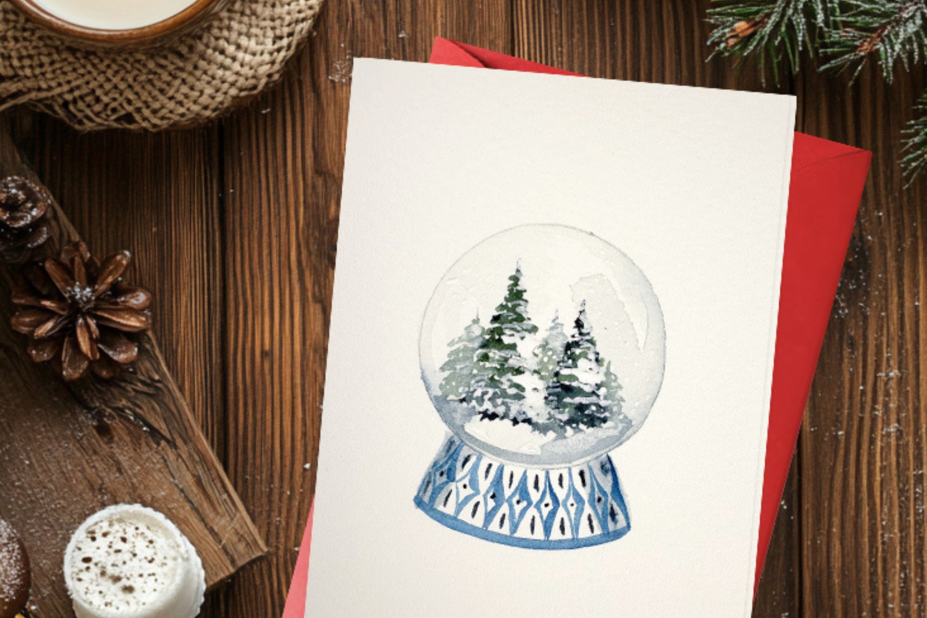 Christmas Card Watercolour Workshop With Harriet de Winton at One.World