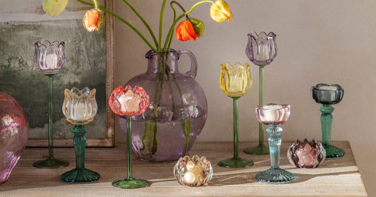 Discover candlesticks, votives &amp; lanterns to add warmth and charm to your home. Stylish holders for every space, indoors or out.