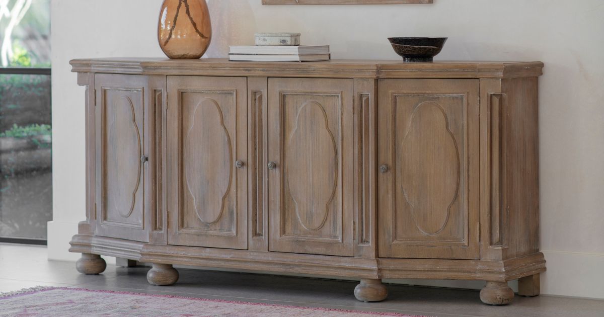 Discover sideboards and cabinets at One.World – stylish, functional storage with timeless appeal. Perfect for dining rooms, living spaces or hallways.