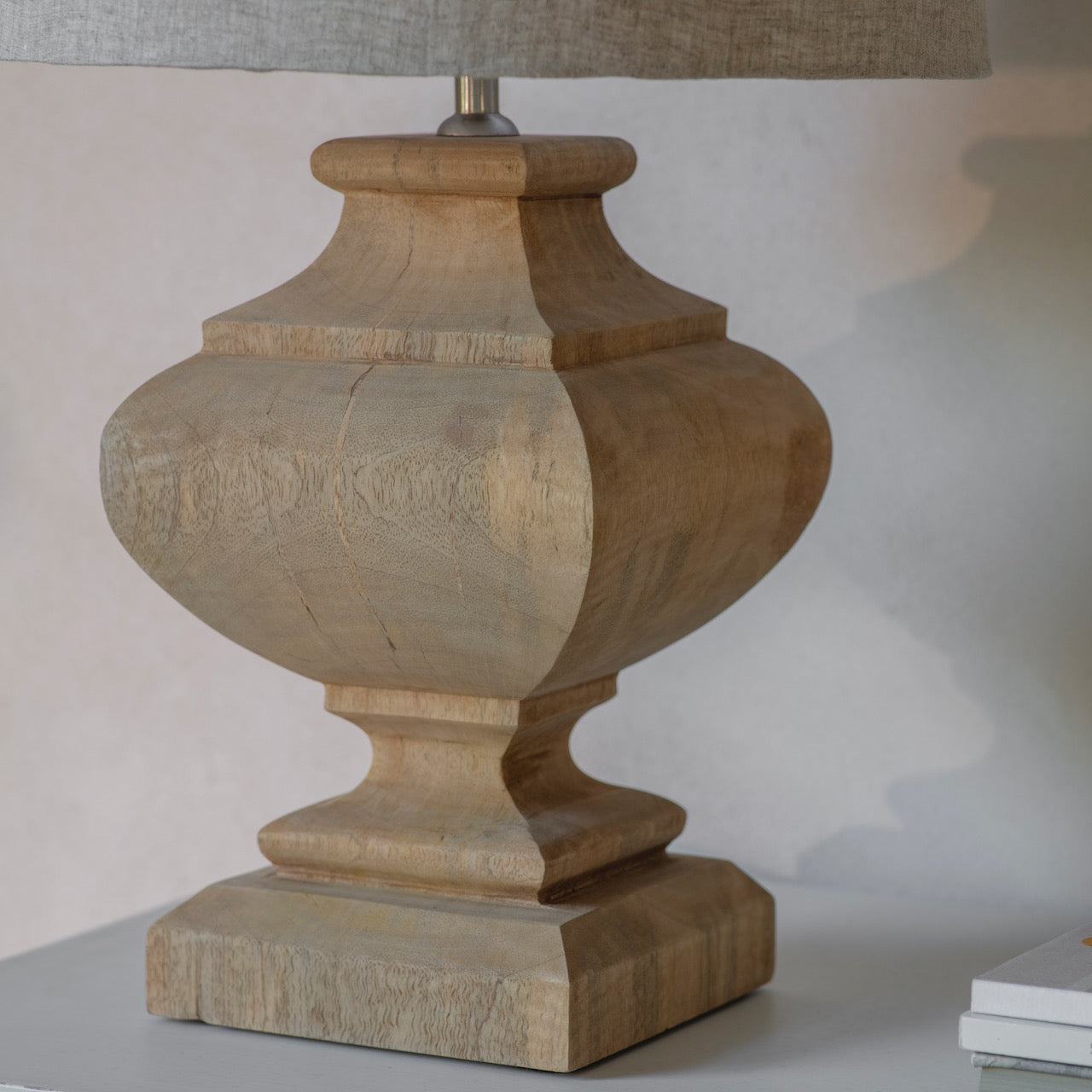 Dalhouise Wooden Tiered Table Lamp