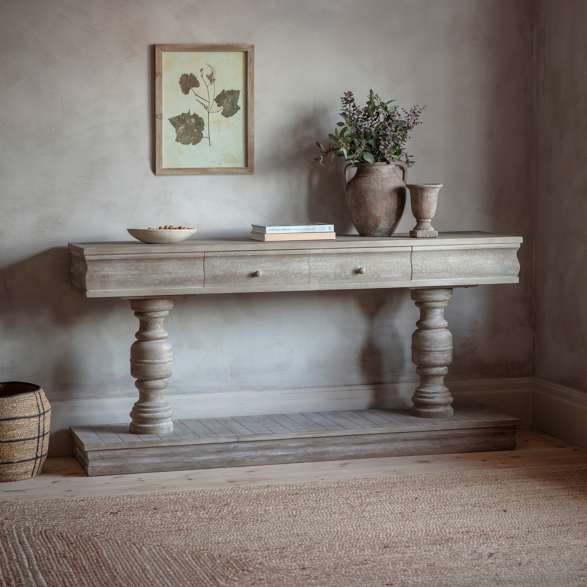 Clovelly Small Washed Console Table