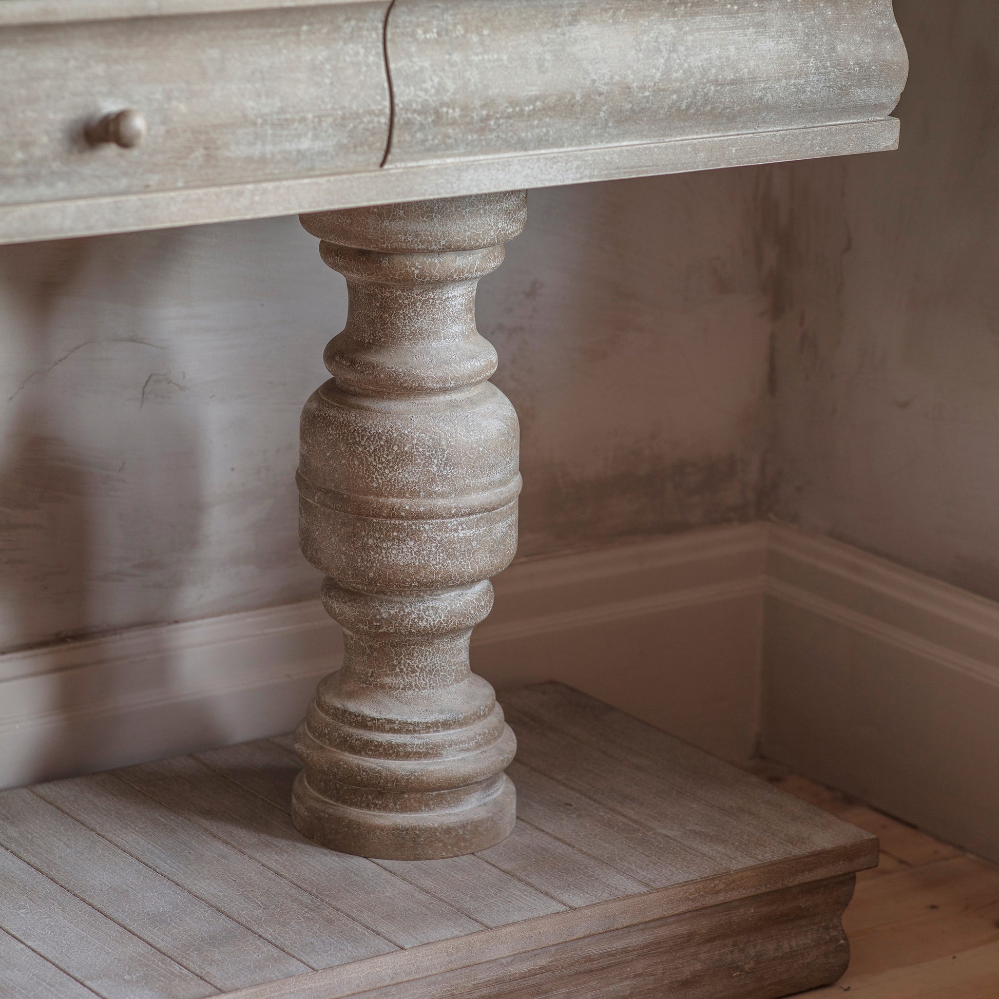 Clovelly Small Washed Console Table