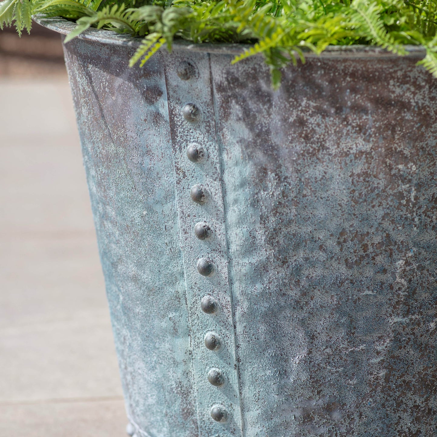 Yarnton Set of 3 Weathered Iron Planters