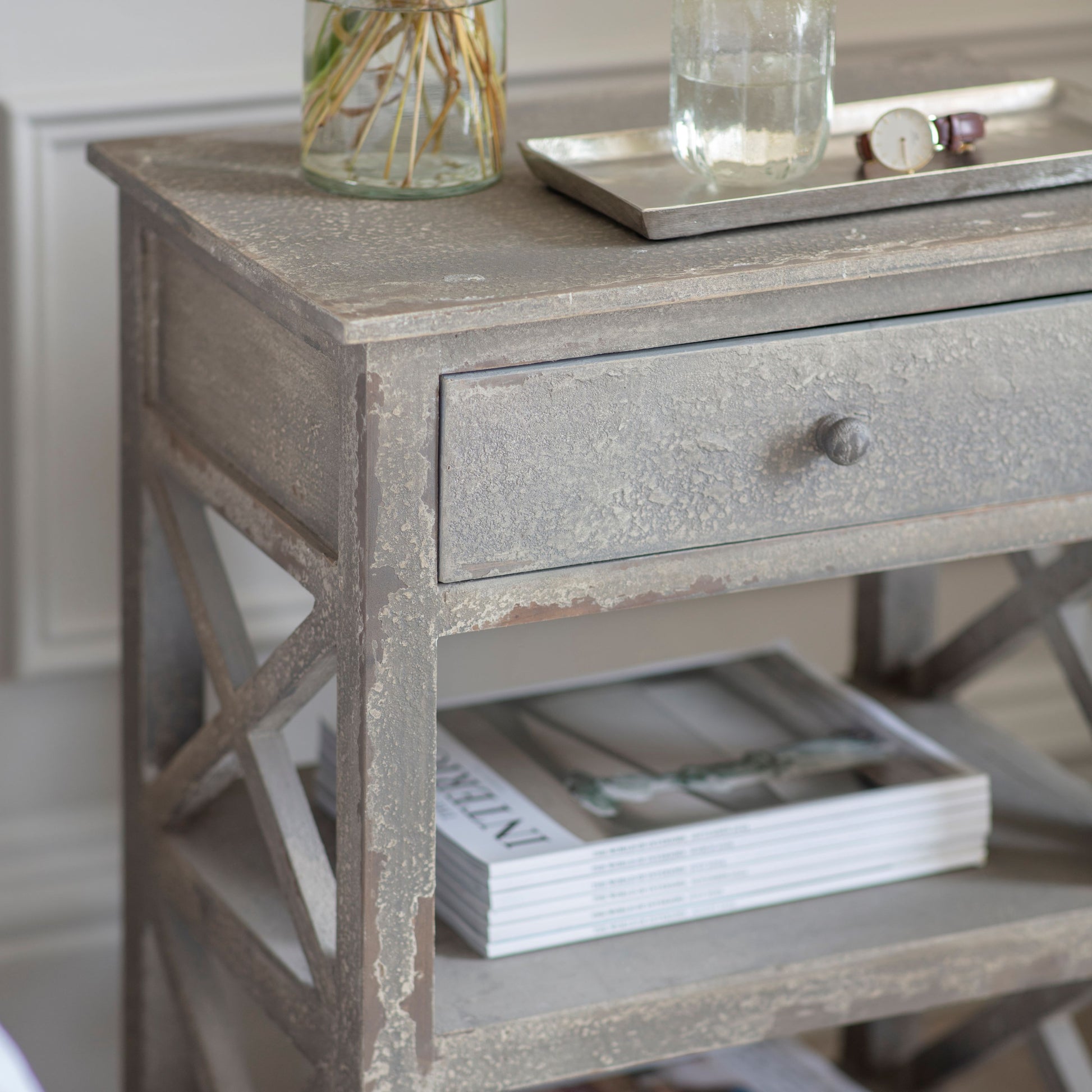 Ilkley Two Shelf Side Table
