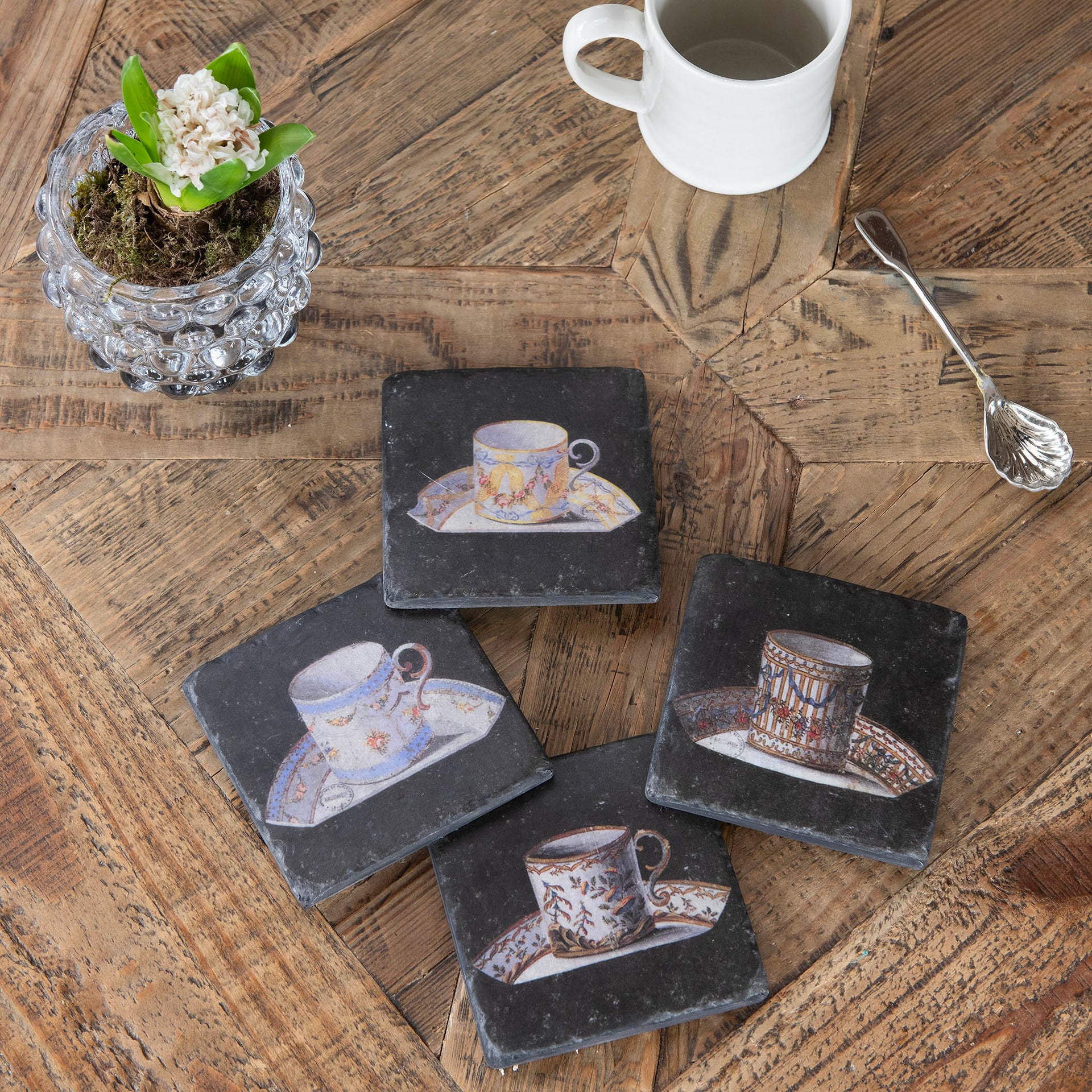 Clayton Set 4 Mug Coasters