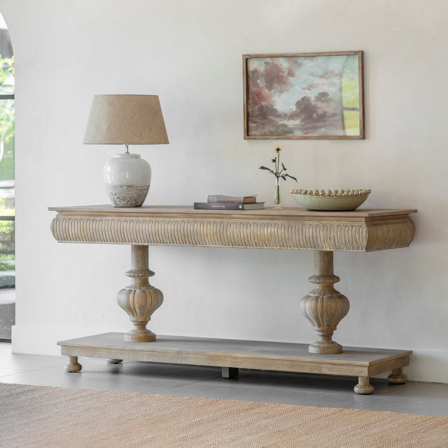 Clovelly Balustrade Console Table