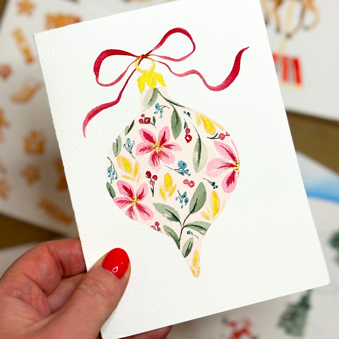 Christmas Card Watercolour Event at One.World 19th November