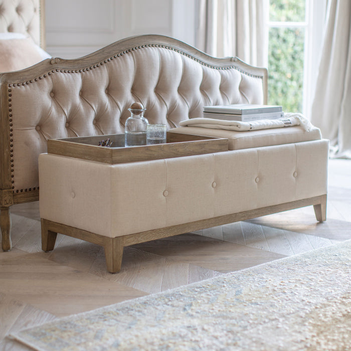 St James Storage Ottoman with Tray