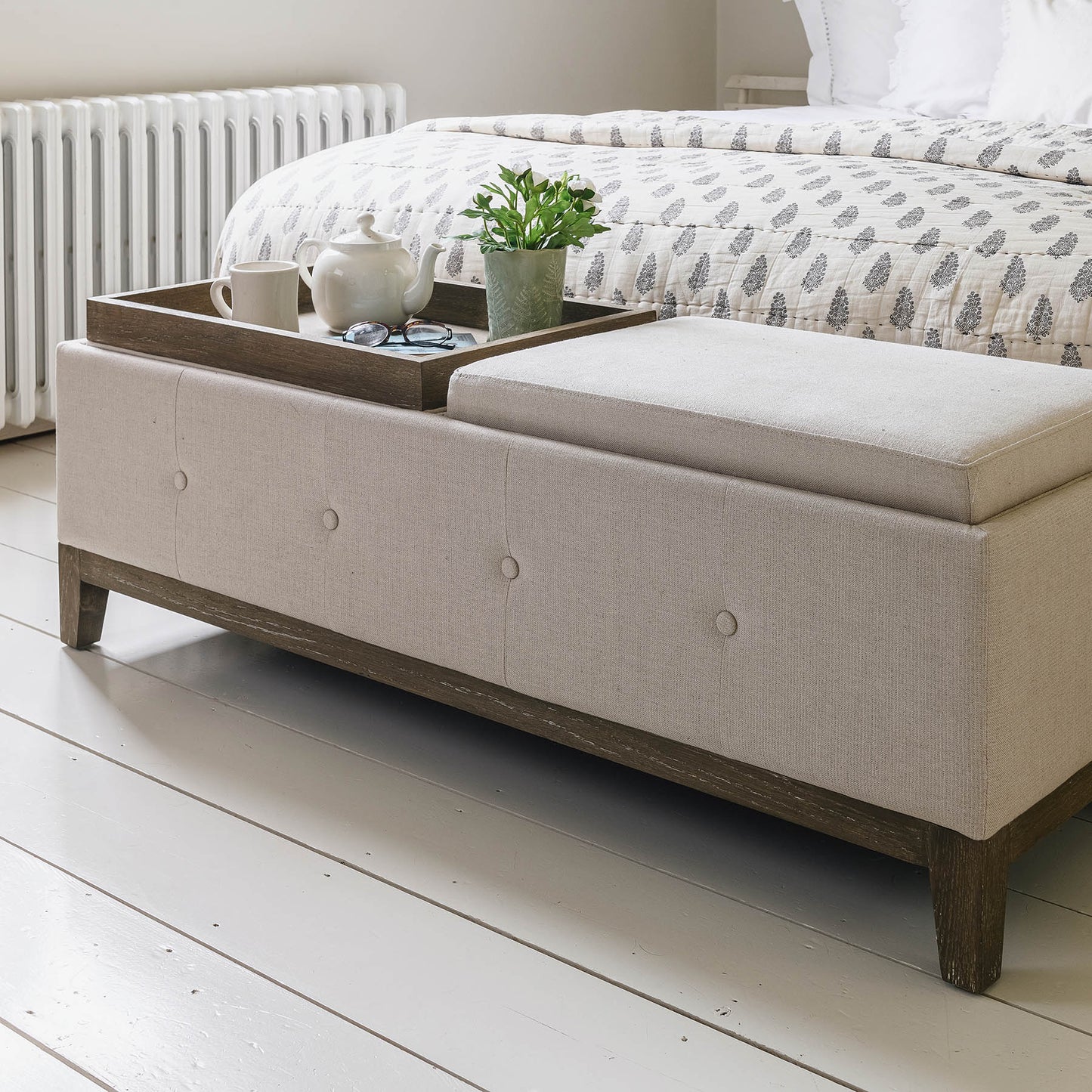 St James Storage Ottoman with Tray