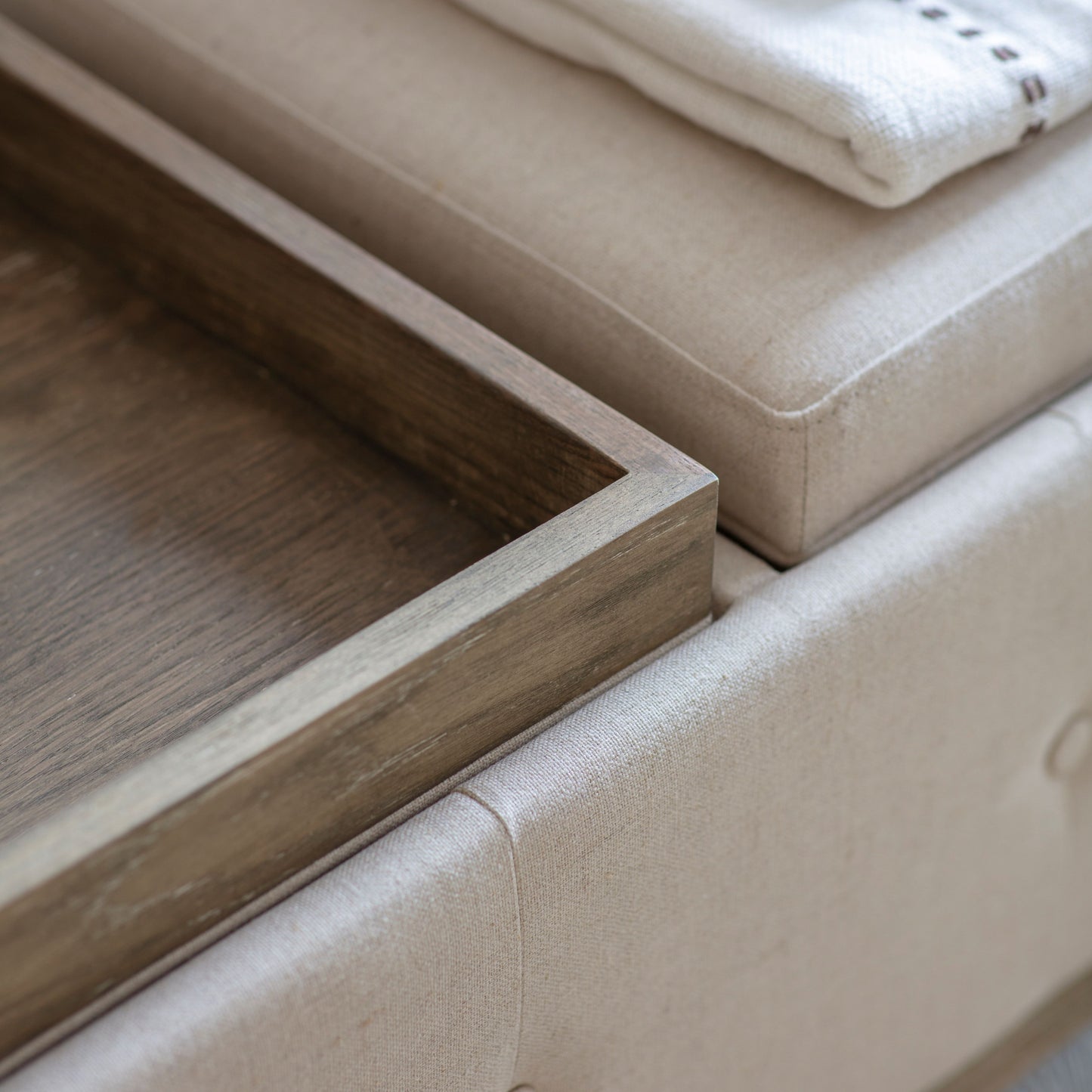 St James Storage Ottoman with Tray