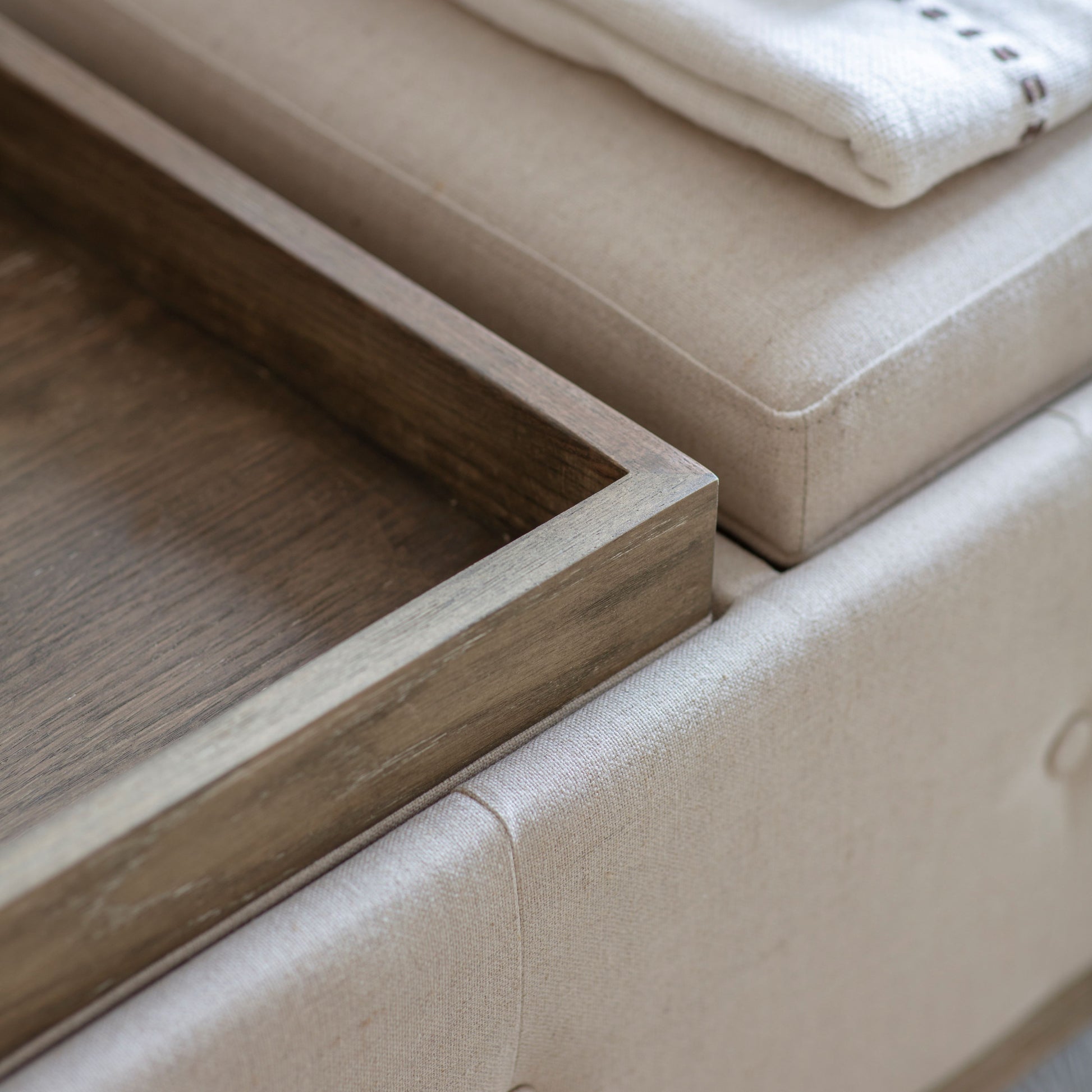 St James Storage Ottoman with Tray