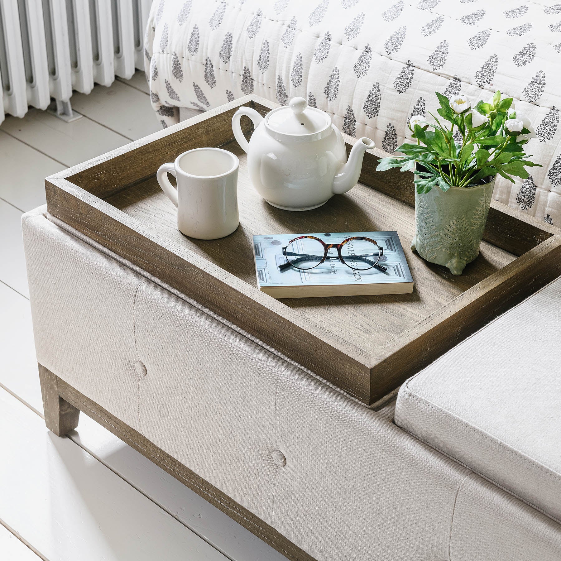 St James Storage Ottoman with Tray