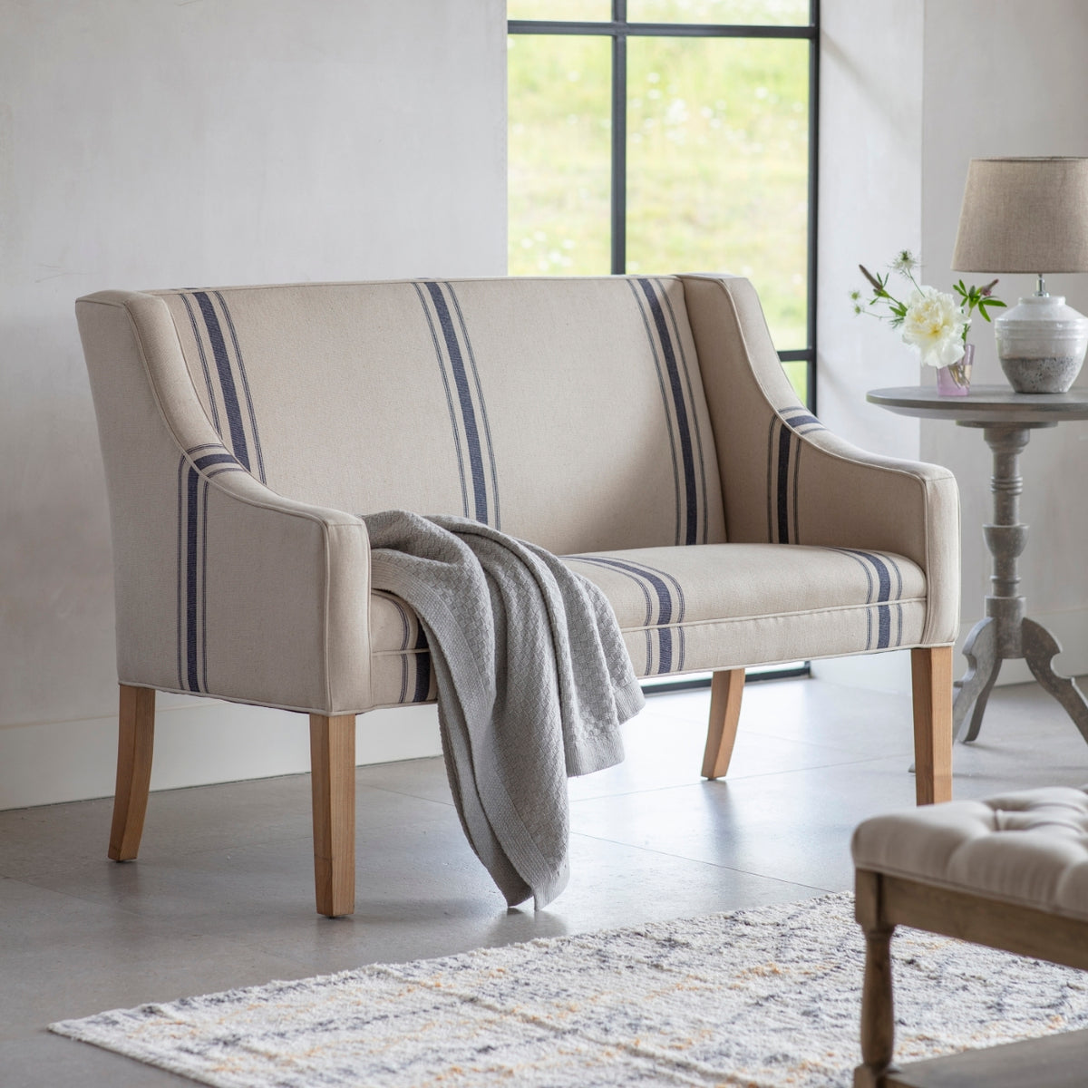 Monroe Stripe Bench