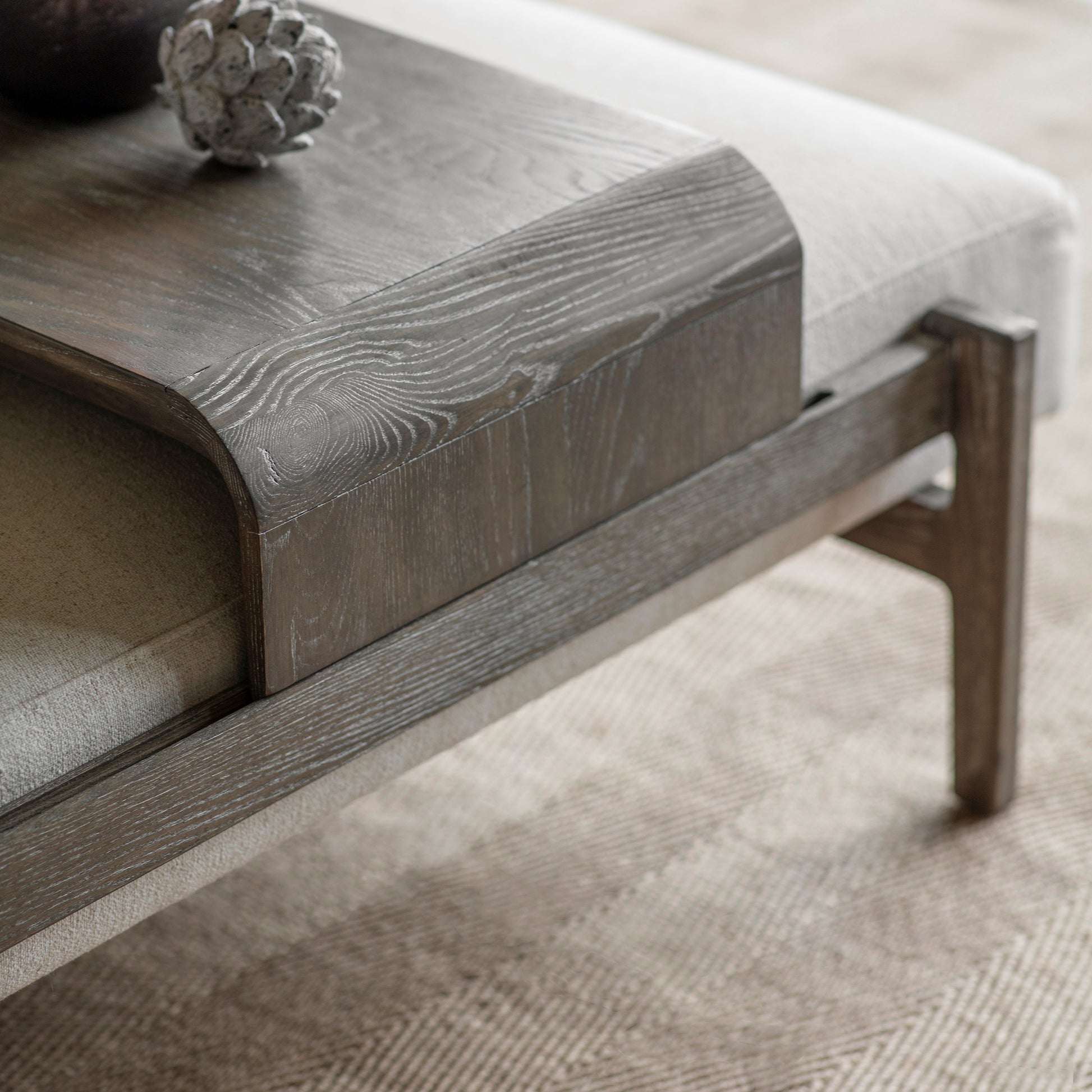 Musgrave Ottoman with Sliding Tray
