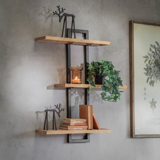 Portland 3 Tiered Wall Shelf