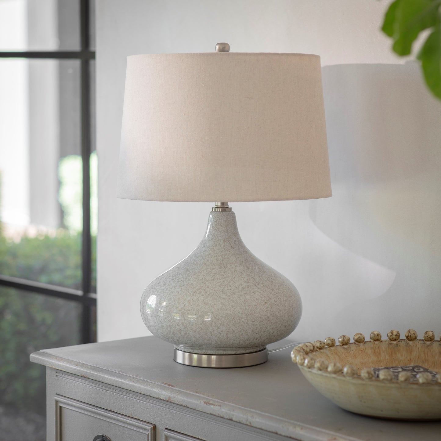 Mayfield Crackled Table Lamp