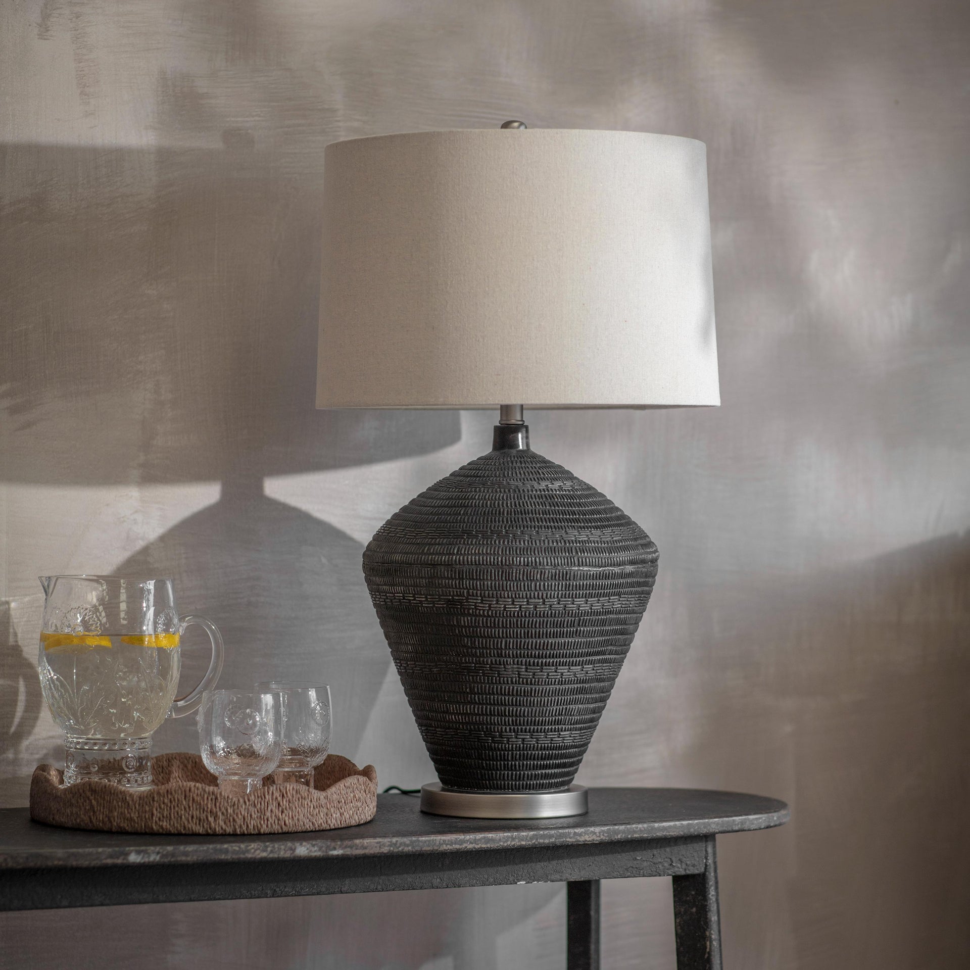 Warbleton Detailed Table Lamp