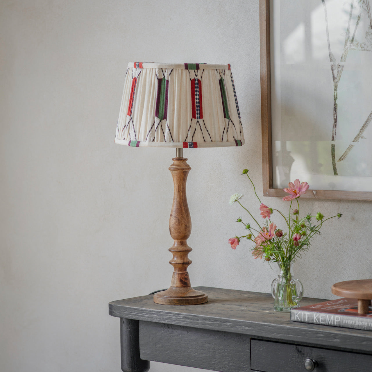 Clements Patterned Shade Table Lamp