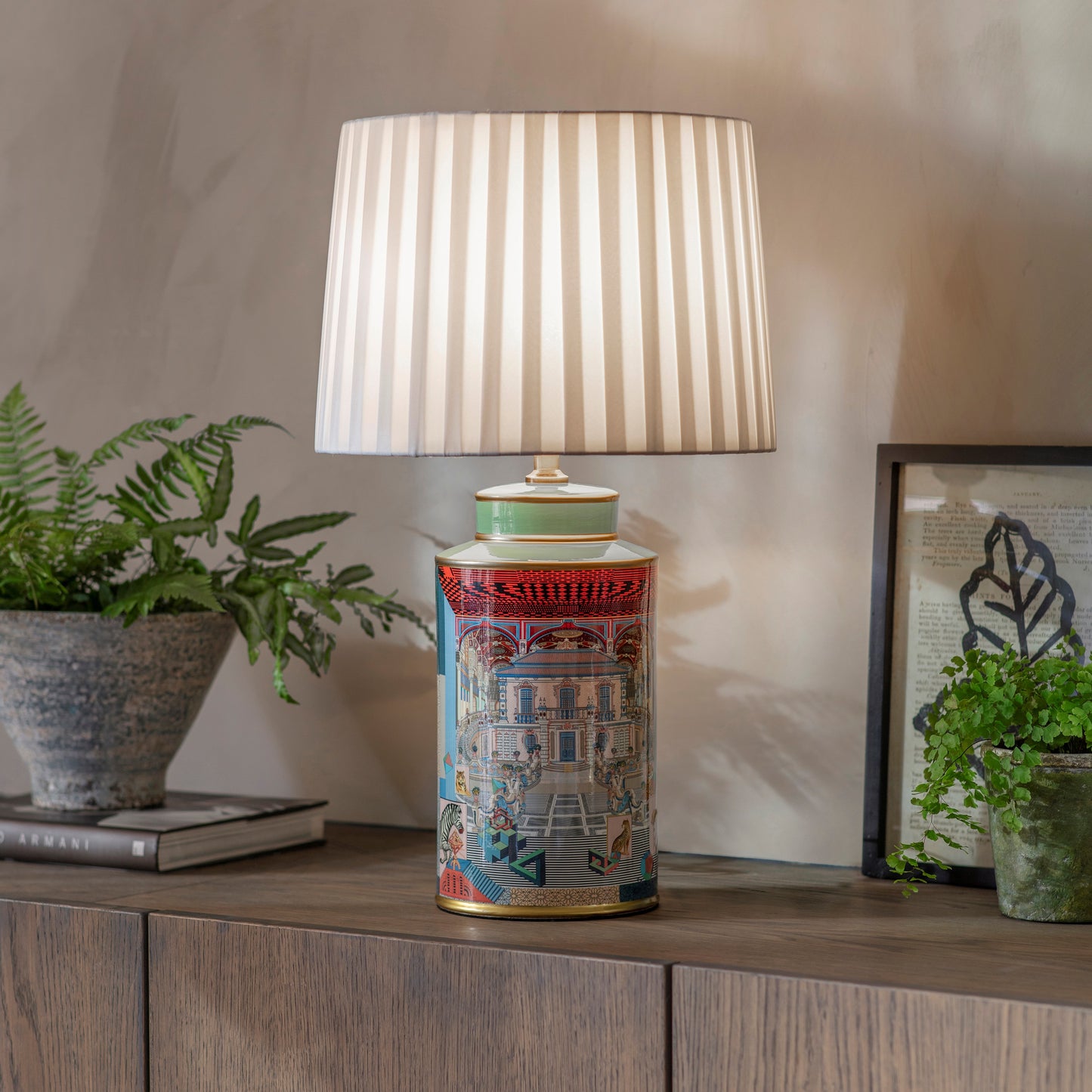 Wellow Chinoiserie Table Lamp