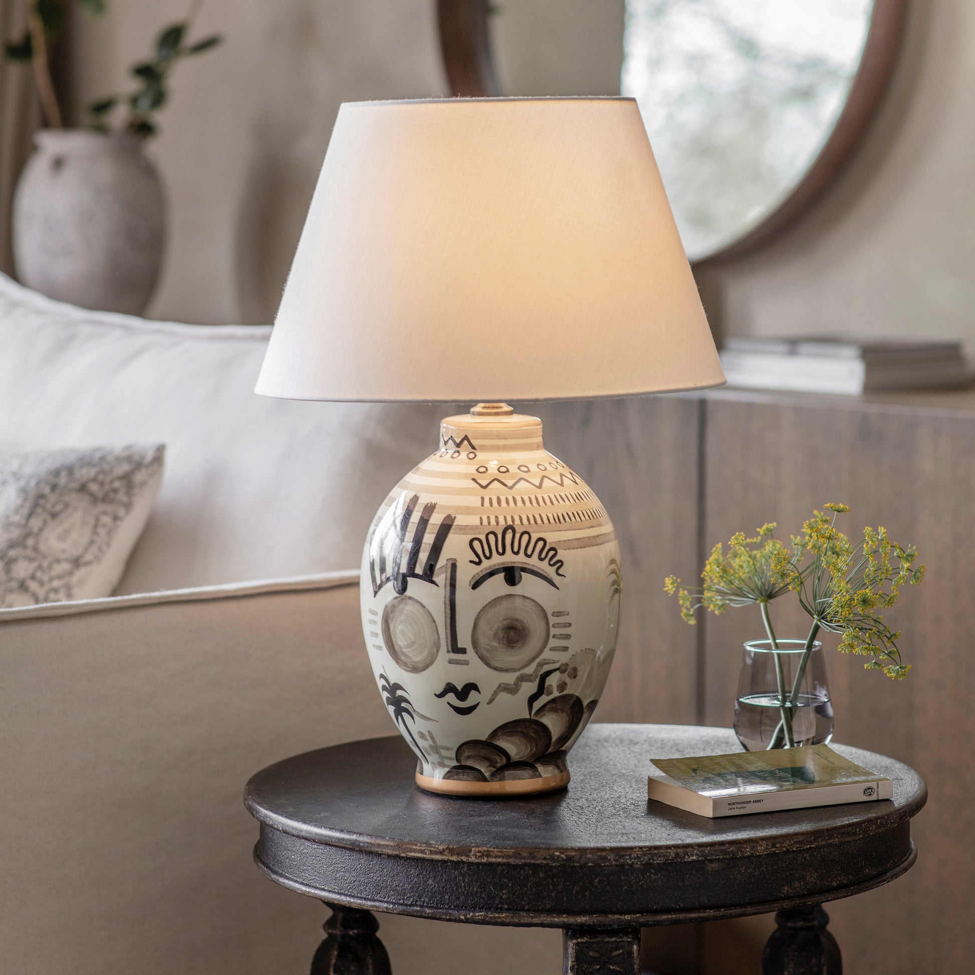Wellow Abstract Table Lamp