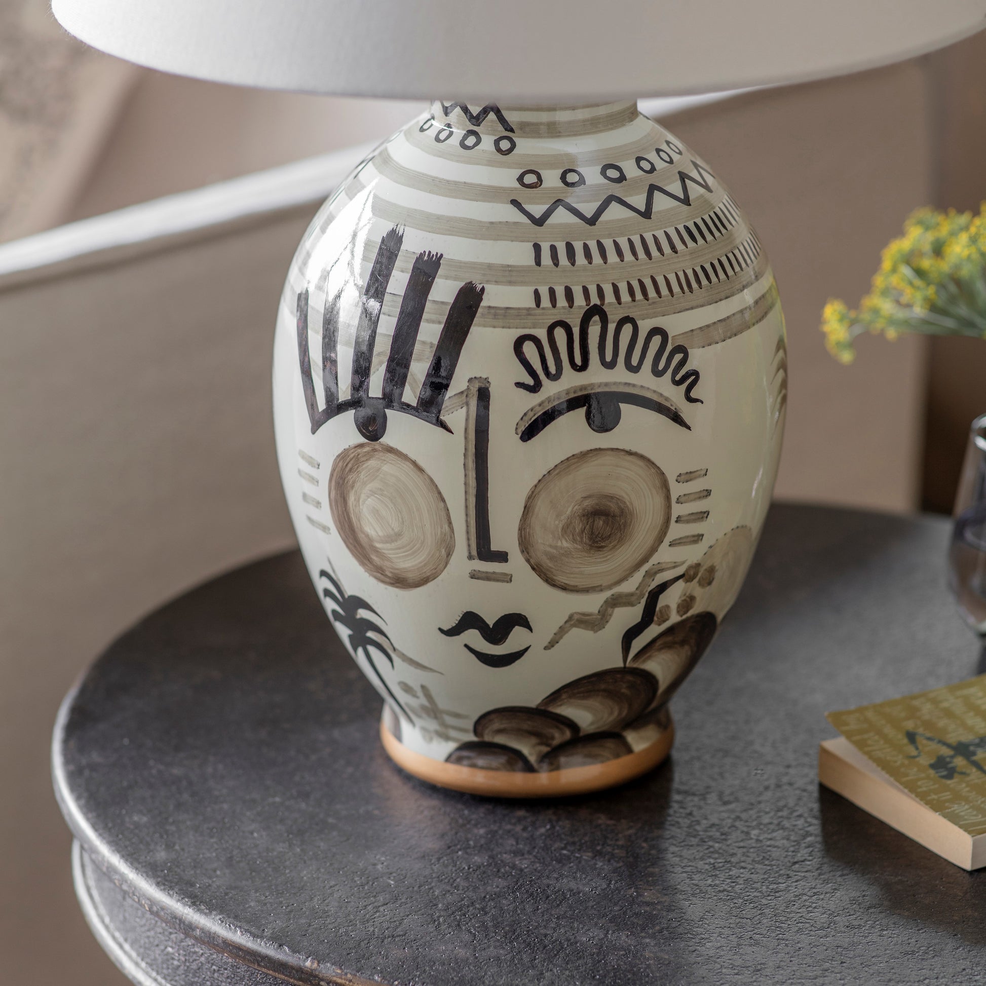 Wellow Abstract Table Lamp