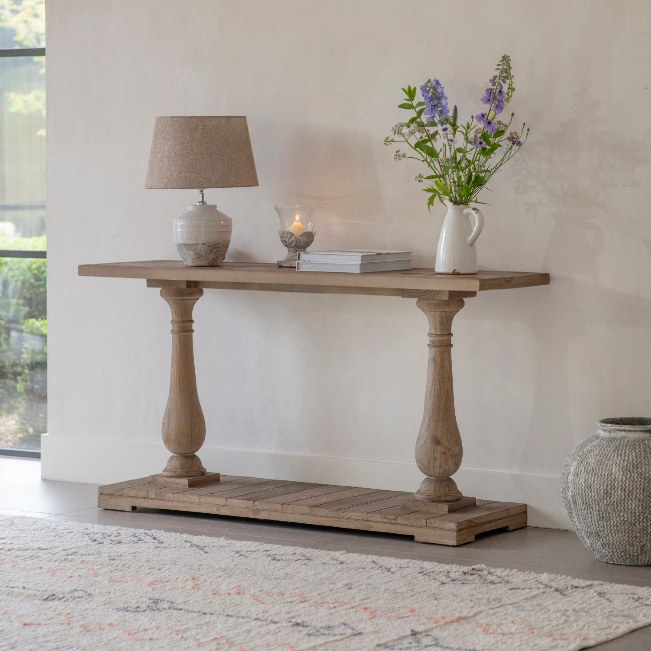 Brampton Reclaimed Pine Console Table