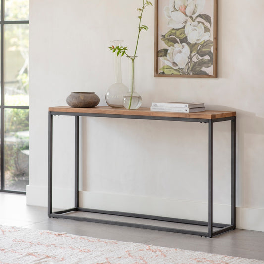 Lockhart Recycled Teak Console Table