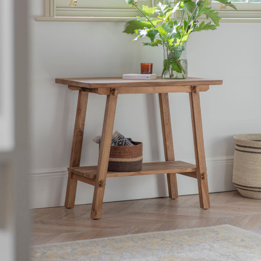 Whitfield Recycled Teak Console Table