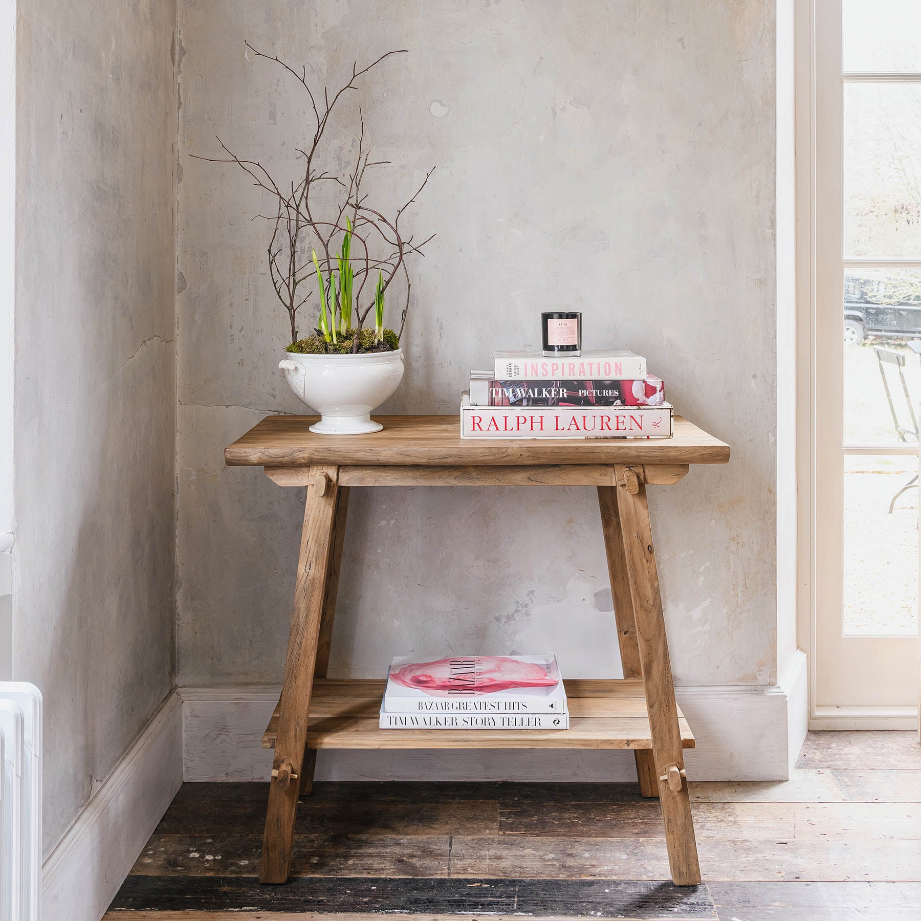 Whitfield Recycled Teak Console Table