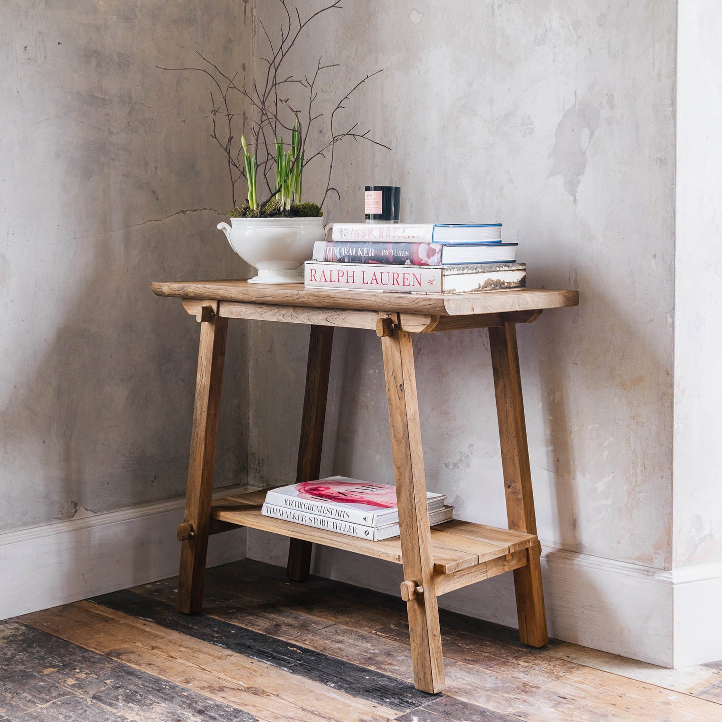 Whitfield Recycled Teak Console Table