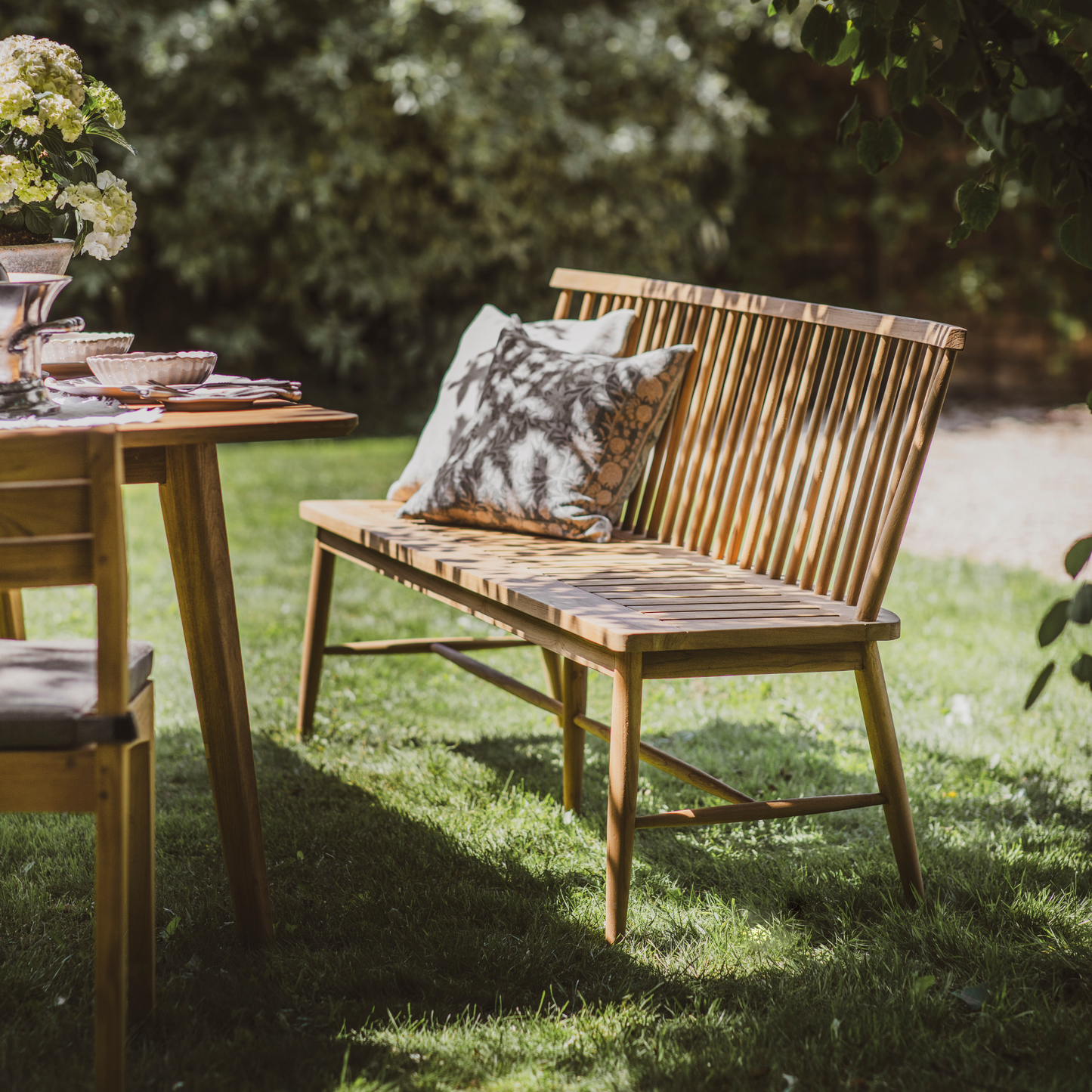 Bibury Reclaimed Teak Garden Bench